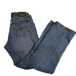 Wrangler 20X Denim Jeans, Men 31x28, Medium Wash, Bootcut, 5 Pocket Design, GUC